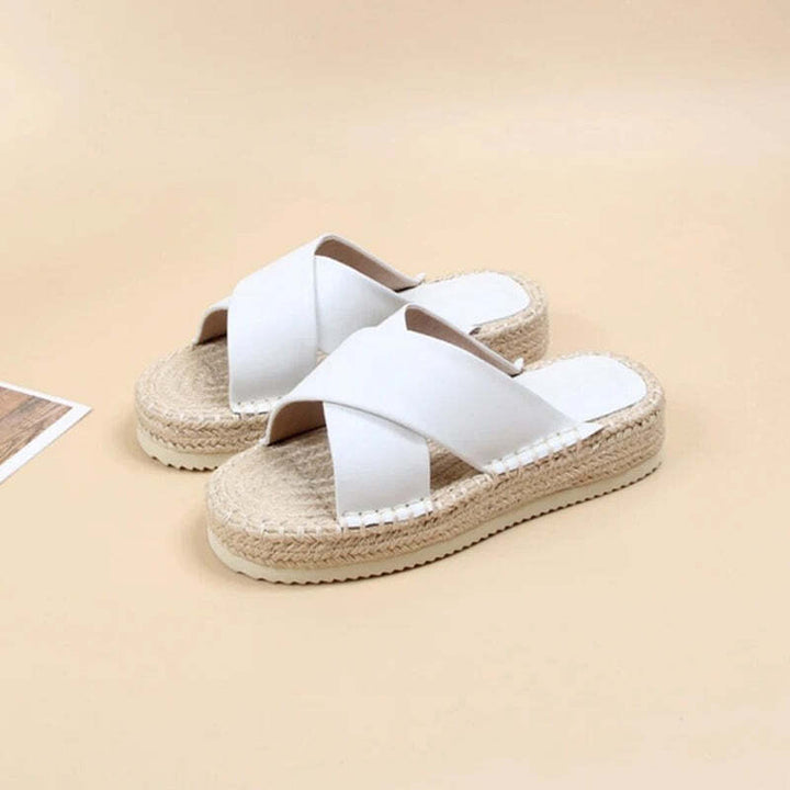 Espadrille verte femme Podoways