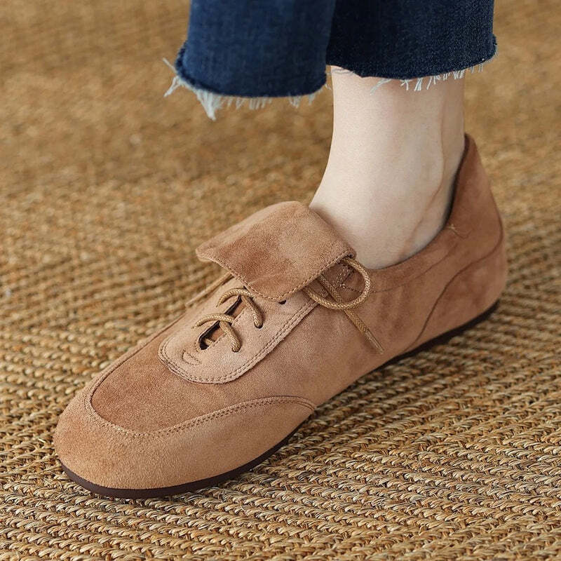 Espadrille cuire Daim femme Podoways