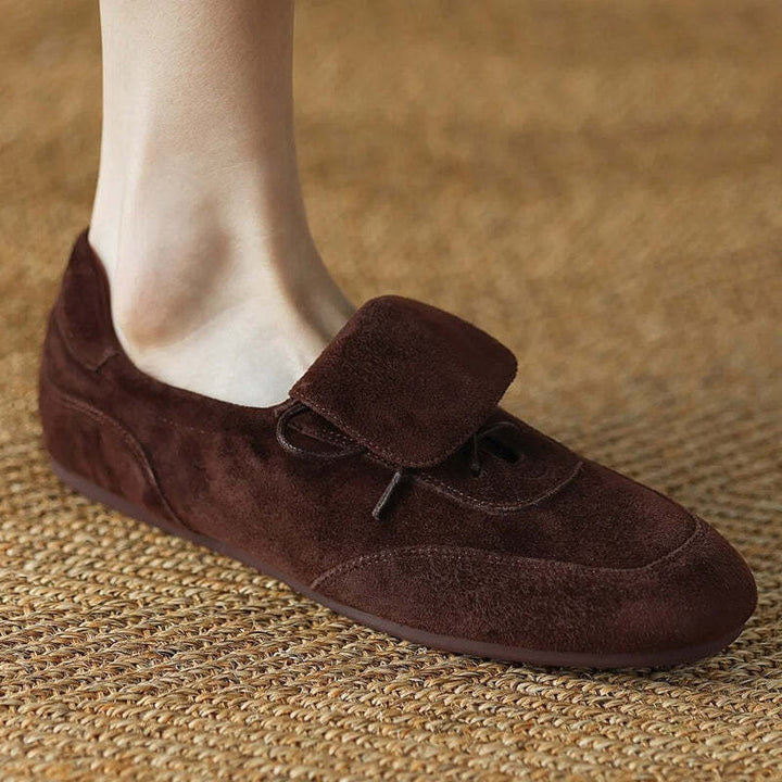 Espadrille cuire Daim femme Podoways