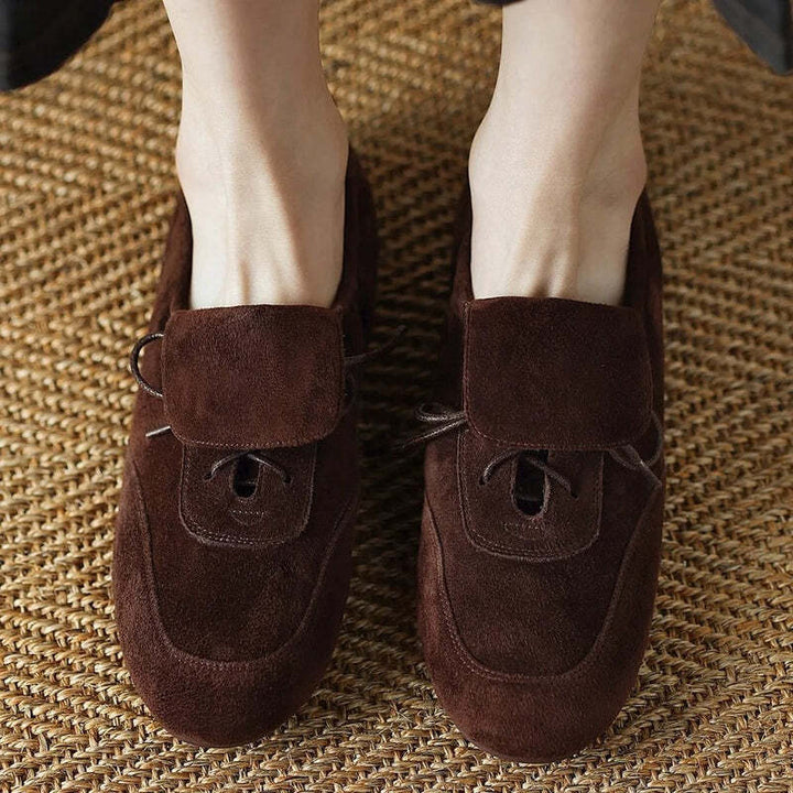 Espadrille cuire Daim femme Podoways