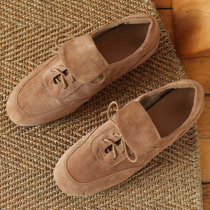 Espadrille cuire Daim femme Podoways