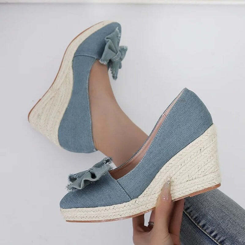 Espadrilles bleu marine femme Podoways