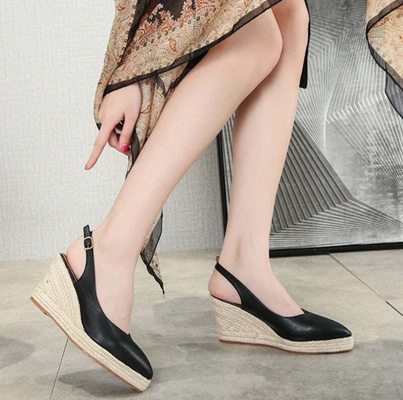 Espadrilles bleu marine femme Podoways 35 Black