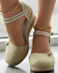 Charger l'image dans la visionneuse de la galerie, Espadrilles compensées femme Podoways
