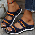 Charger l'image dans la visionneuse de la galerie, Jolies sandales confortables Podoways 35 MidnightBlue
