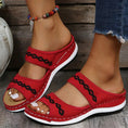 Charger l'image dans la visionneuse de la galerie, Jolies sandales confortables Podoways 35 Red
