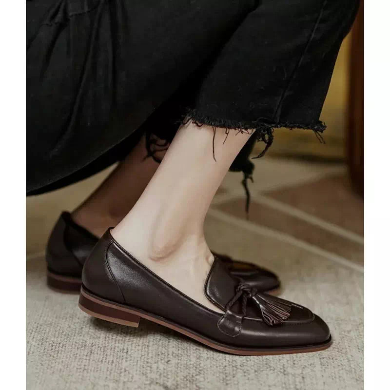 Mocassin à frange pour femme  Podoways 36 Sienna 