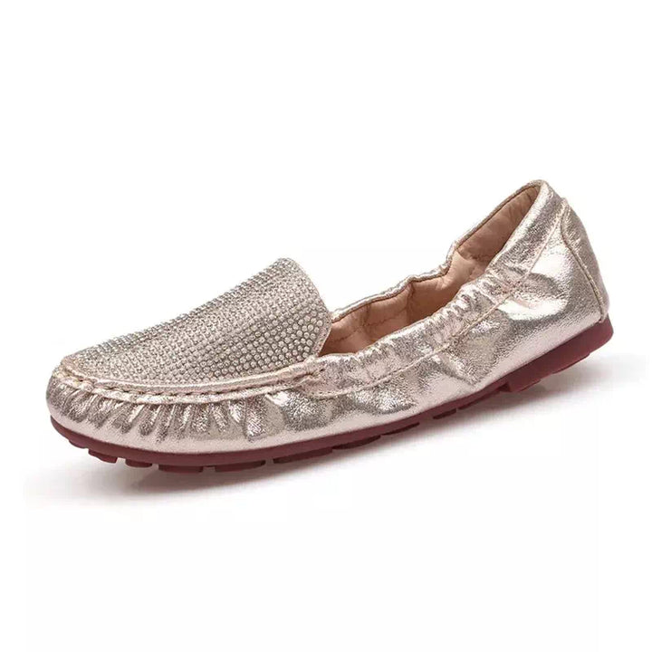 Mocassin à paillette pour femme Podoways 36 Pink