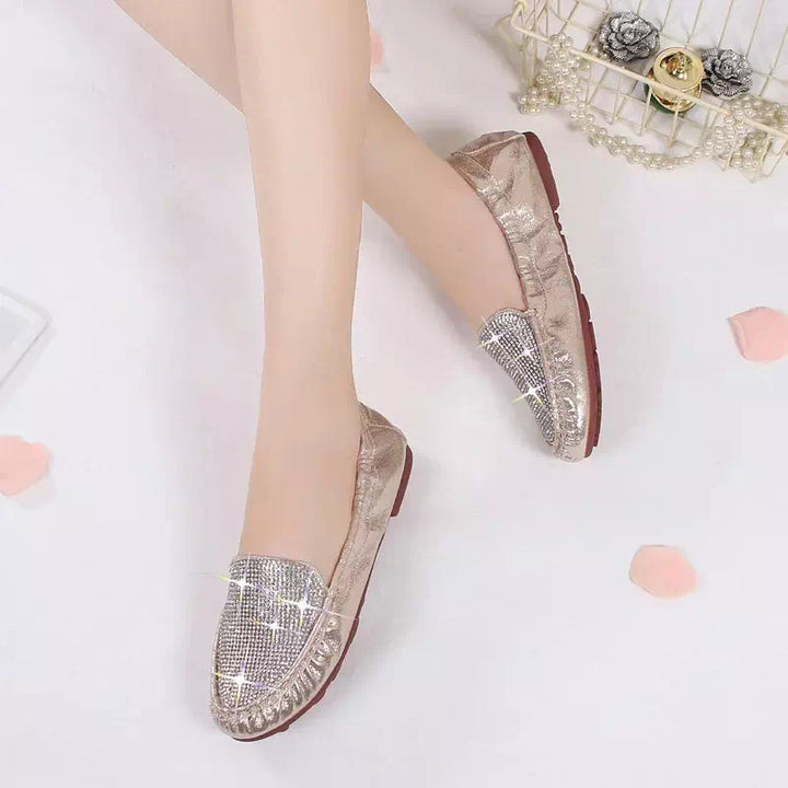 Mocassin à paillette pour femme  Podoways   