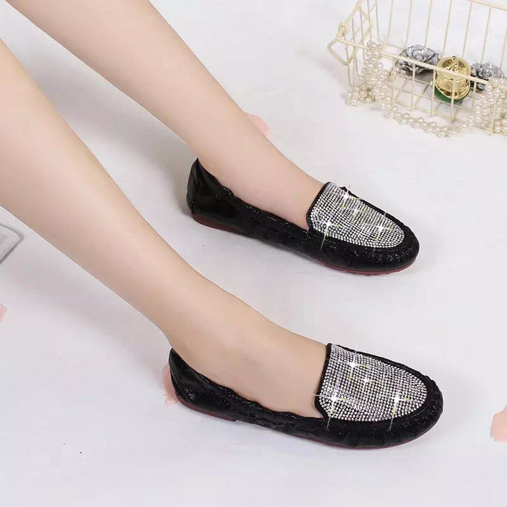 Mocassin à paillette pour femme  Podoways   