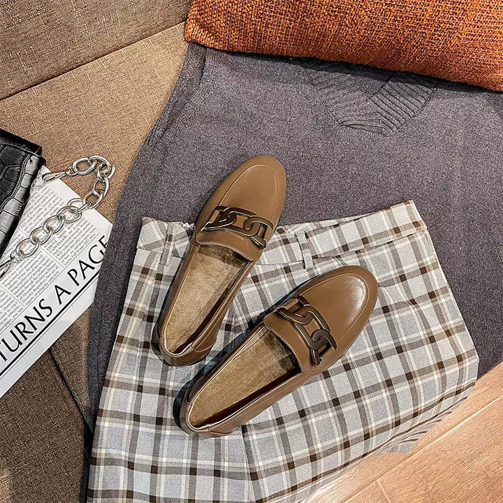 Mocassins avec chaines pour femmes  Podoways   