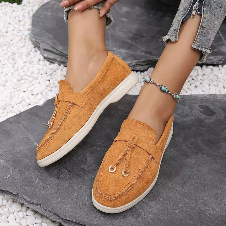 Mocassin claquette pour femme  Podoways 36 Orange 