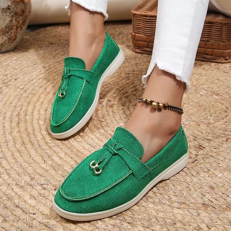 Mocassin claquette pour femme Podoways 36 Green