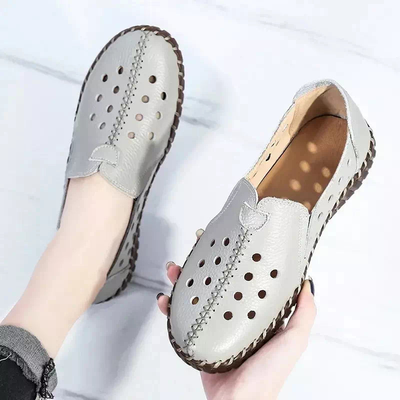 Mocassin gris pour femme Podoways 36 Silver