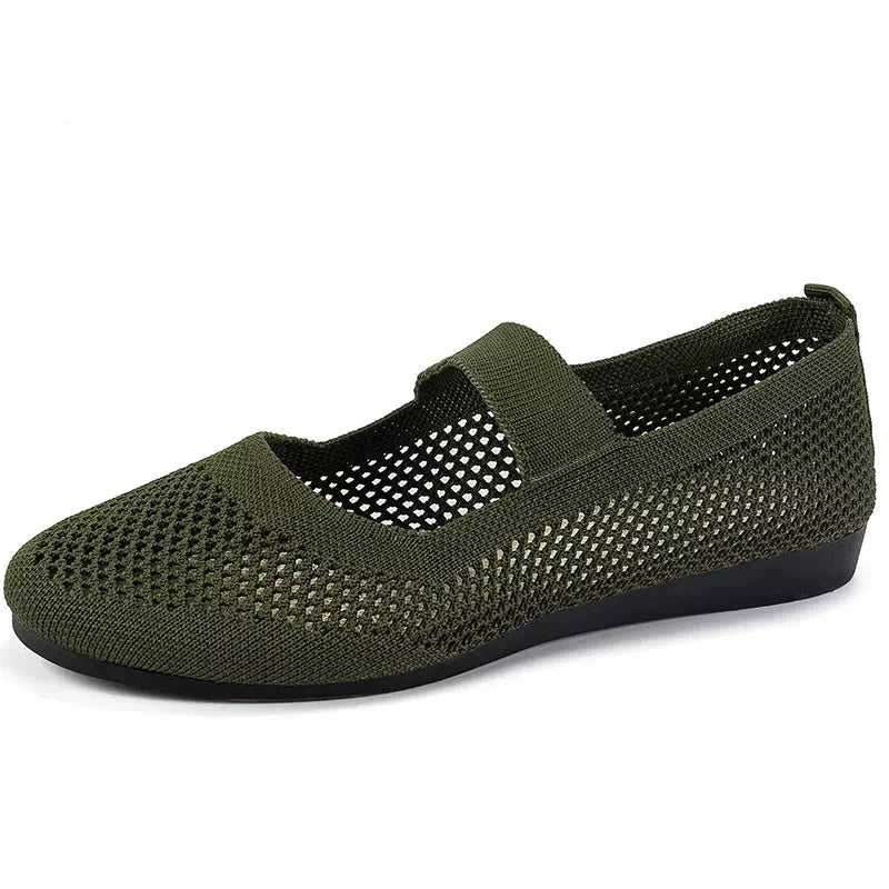 Mocassin leger anti-transpiration  Podoways 36 DarkGreen 