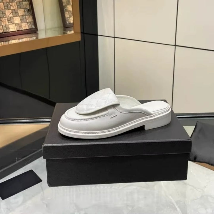 Mocassins Confortables Femme – Semelle Épaisse et Souple Podoways 35 Blanc