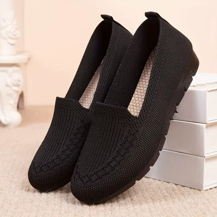 Mocassins Légers Femme – Chaussures Respirantes et Antidérapantes Podoways 35 Black