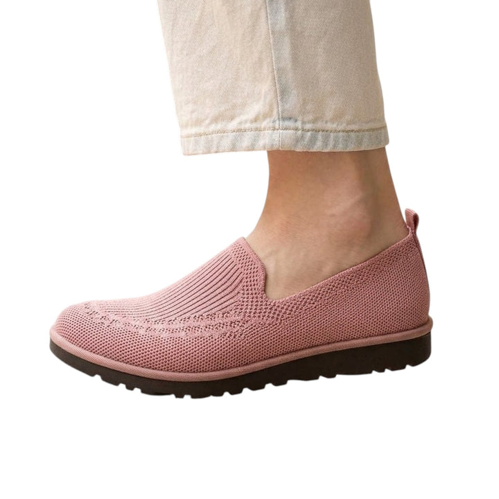 Mocassins Légers Femme – Chaussures Respirantes et Antidérapantes Podoways 35 Pink