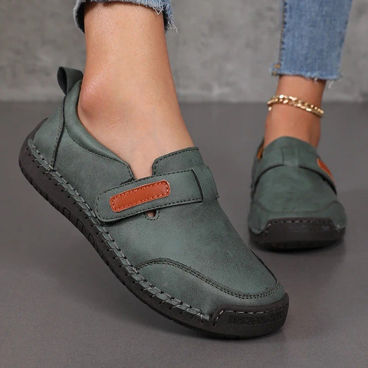 Mocassins orthopédiques d’été femme en cuir Podoways 36 Green