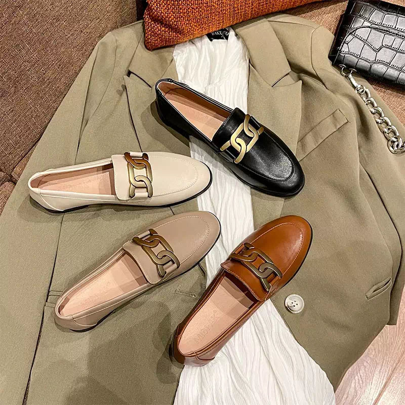 Mocassins avec chaines pour femmes  Podoways   