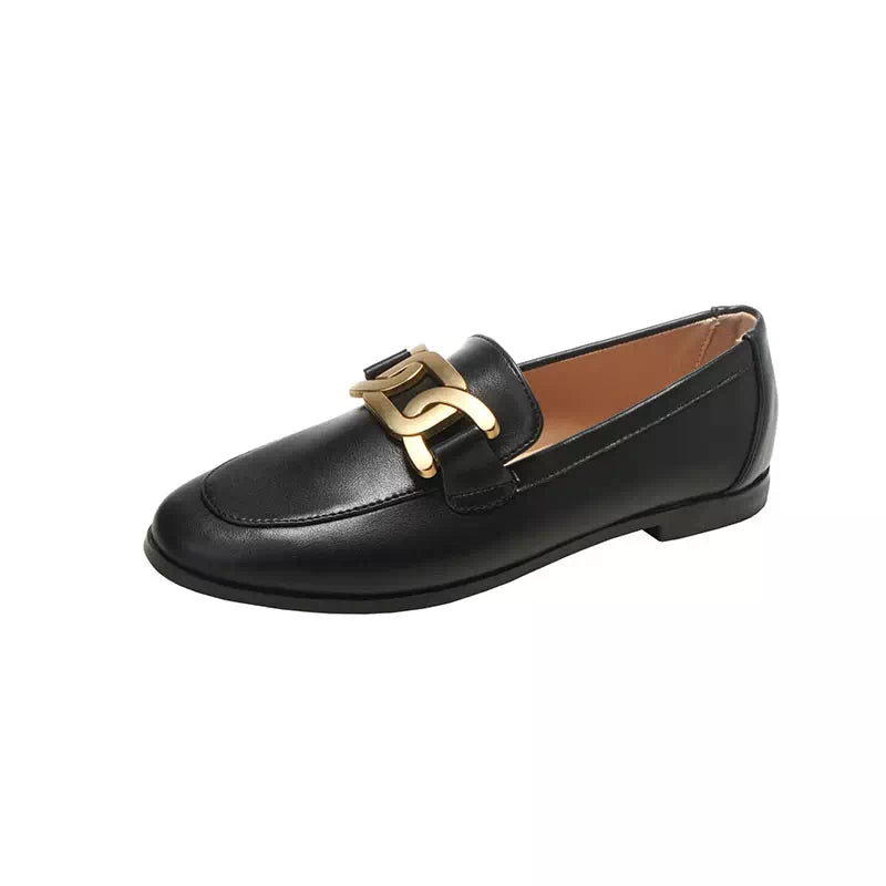Mocassins avec chaines pour femmes  Podoways 36 Black 