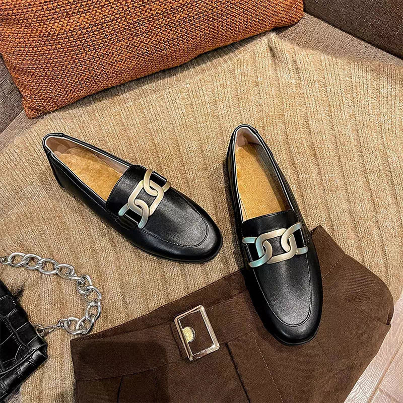 Mocassins avec chaines pour femmes  Podoways   