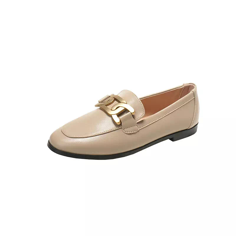 Mocassins avec chaines pour femmes Podoways 36 Wheat