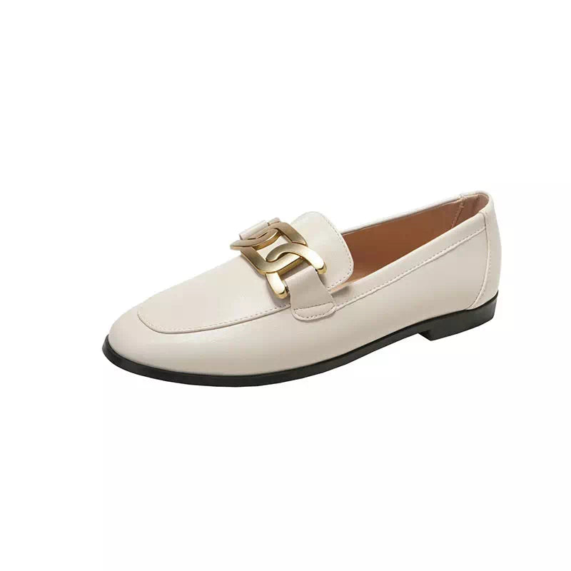 Mocassins avec chaines pour femmes Podoways 36 Blanc