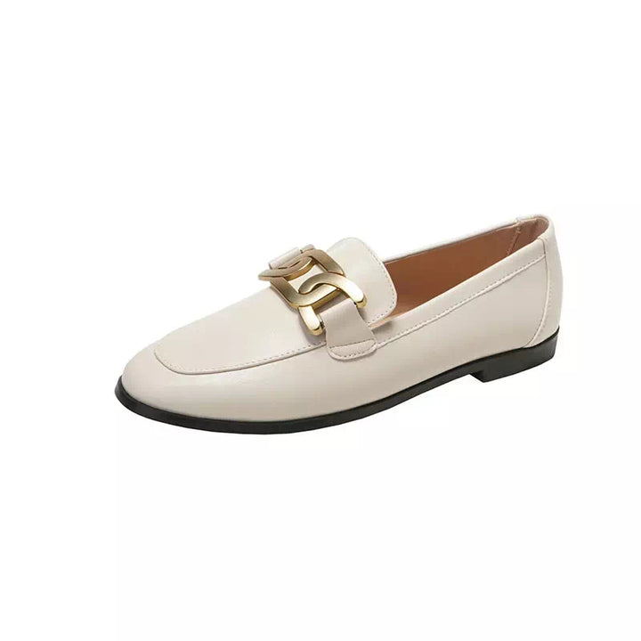 Mocassins avec chaines pour femmes Podoways 36 Blanc