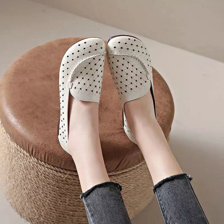 Mocassin tressé pour femme  Podoways   