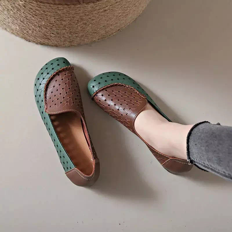 Mocassin tressé pour femme  Podoways   