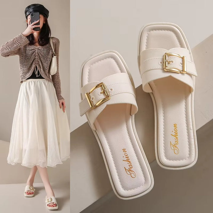 Mules Été Femme – Élégantes avec Bride Réglable Podoways