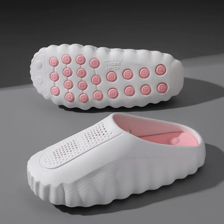 Mules Massage Homme – Semelle Épaisse, Souple et Antidérapante Podoways 40 Pink
