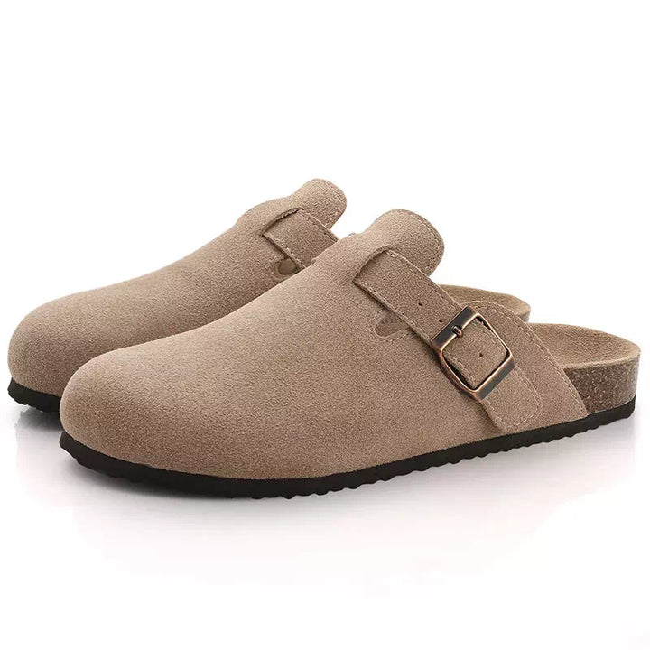 Mules orthopédiques en daim  Podoways 36 Wheat 