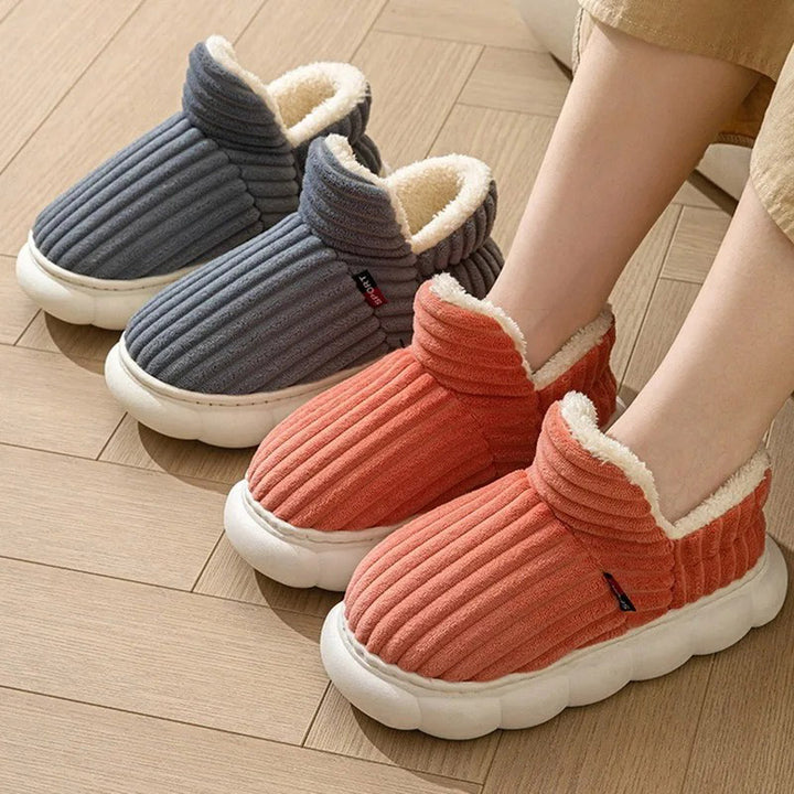 Pantoufles en peluche en forme de basket  Podoways   