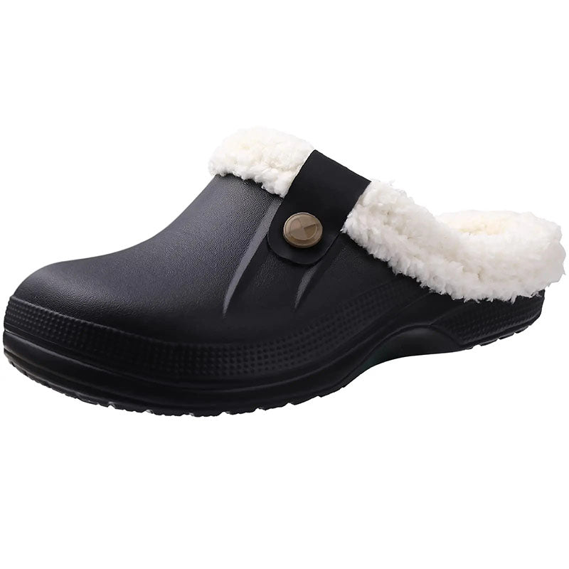 pantoufles d'hiver pour hommes Chaussures Orthopédiques Podoways 36 Black 