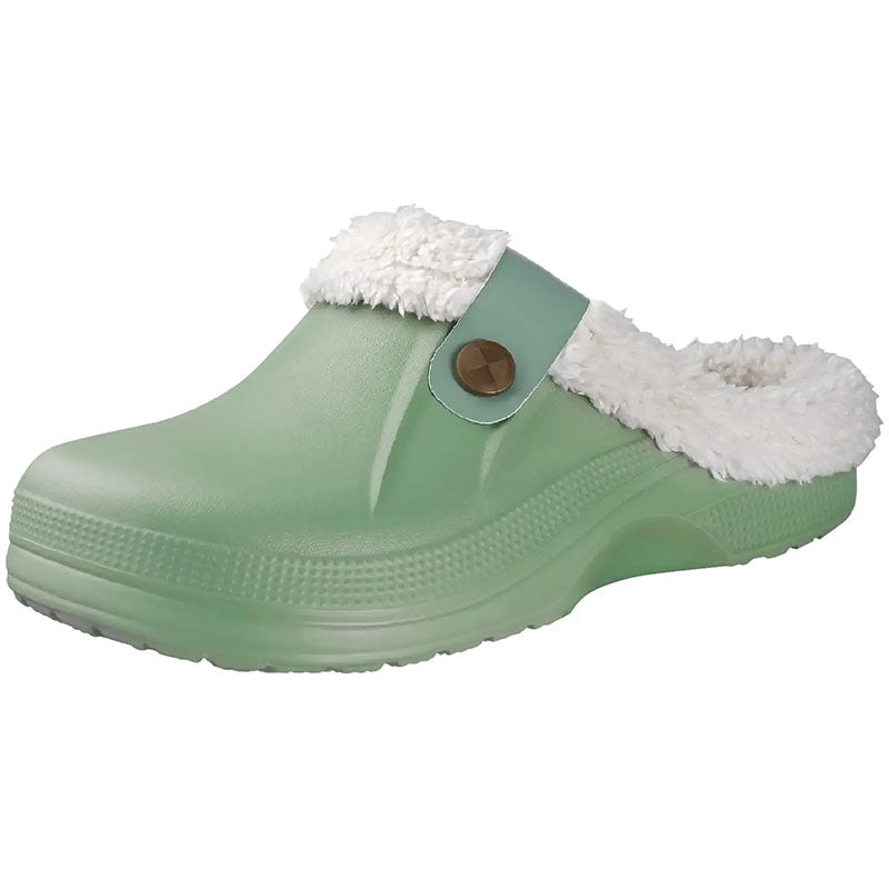 pantoufles d'hiver pour hommes Chaussures Orthopédiques Podoways 36 Green