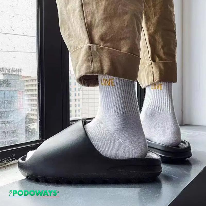 KuaiLu Sandales de randonnée pour homme avec soutien de la voûte plantaire - Sandales de sport de récupération athlétique pour homme - Sandales de marche pour homme - Style décontracté - Coussin épais