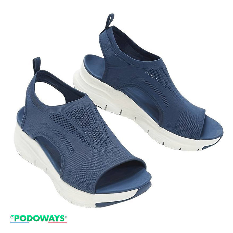 Sandale orthopédique femme souple Semelles Orthopédiques PODOWAYS