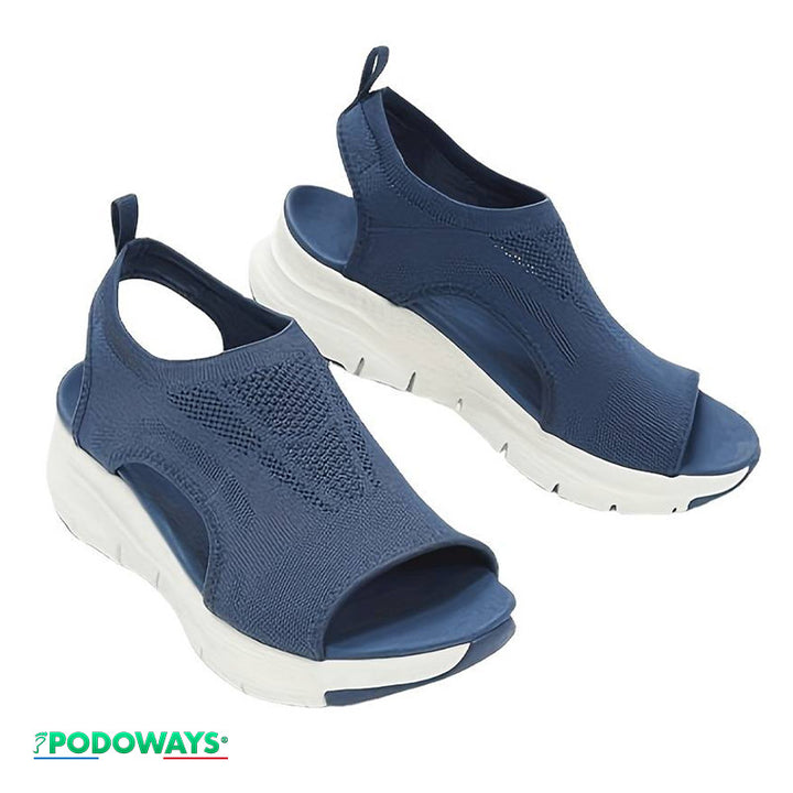 Sandale orthopédique femme souple Semelles Orthopédiques PODOWAYS
