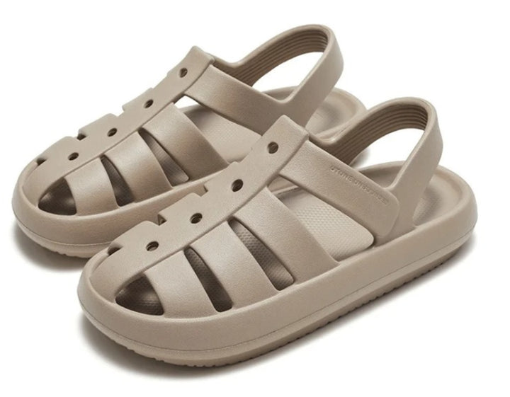 Sandales orthopédiques pour femme rose Podoways 34 Chocolate