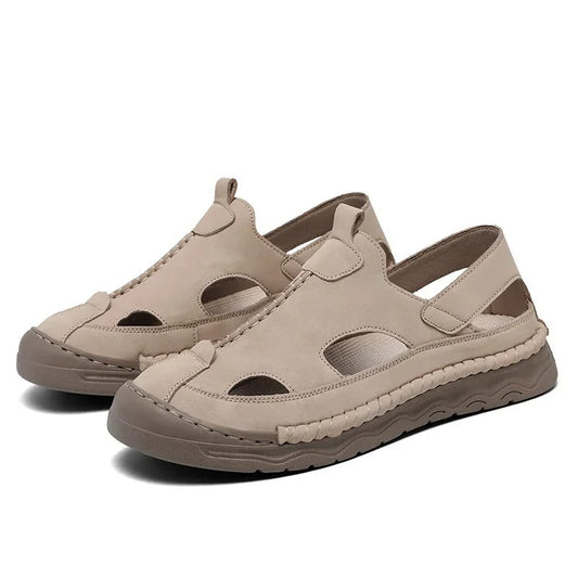 Sandale fermée homme Podoways 38 Wheat