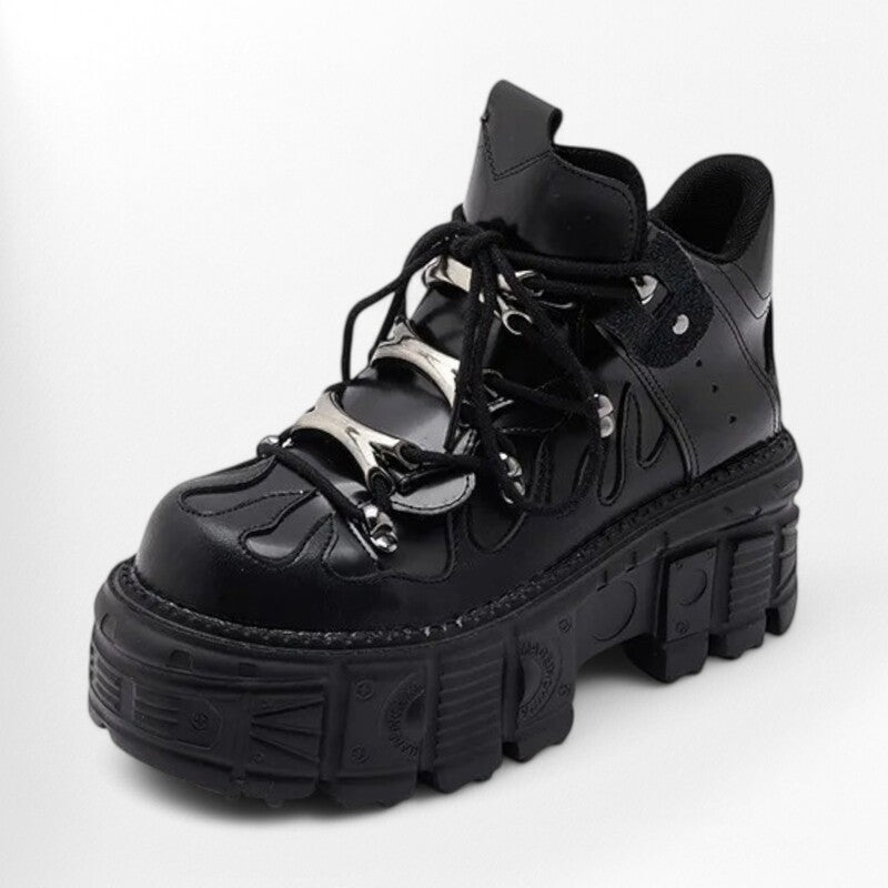 Basket rock pour femme Podoways 35 Black