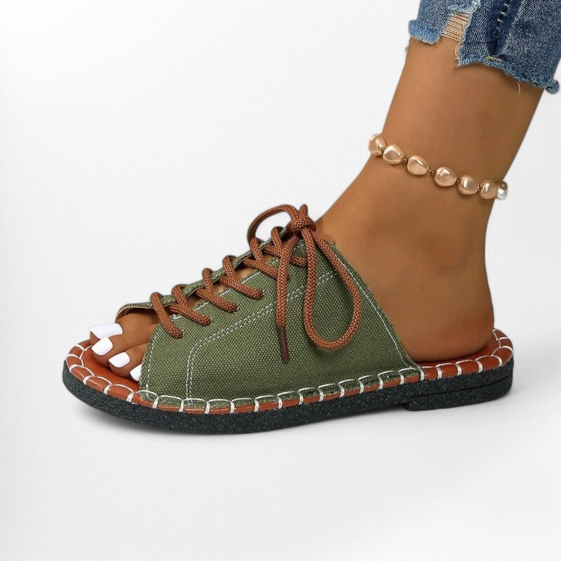 Sandales pour pieds fins Podoways 36 Green