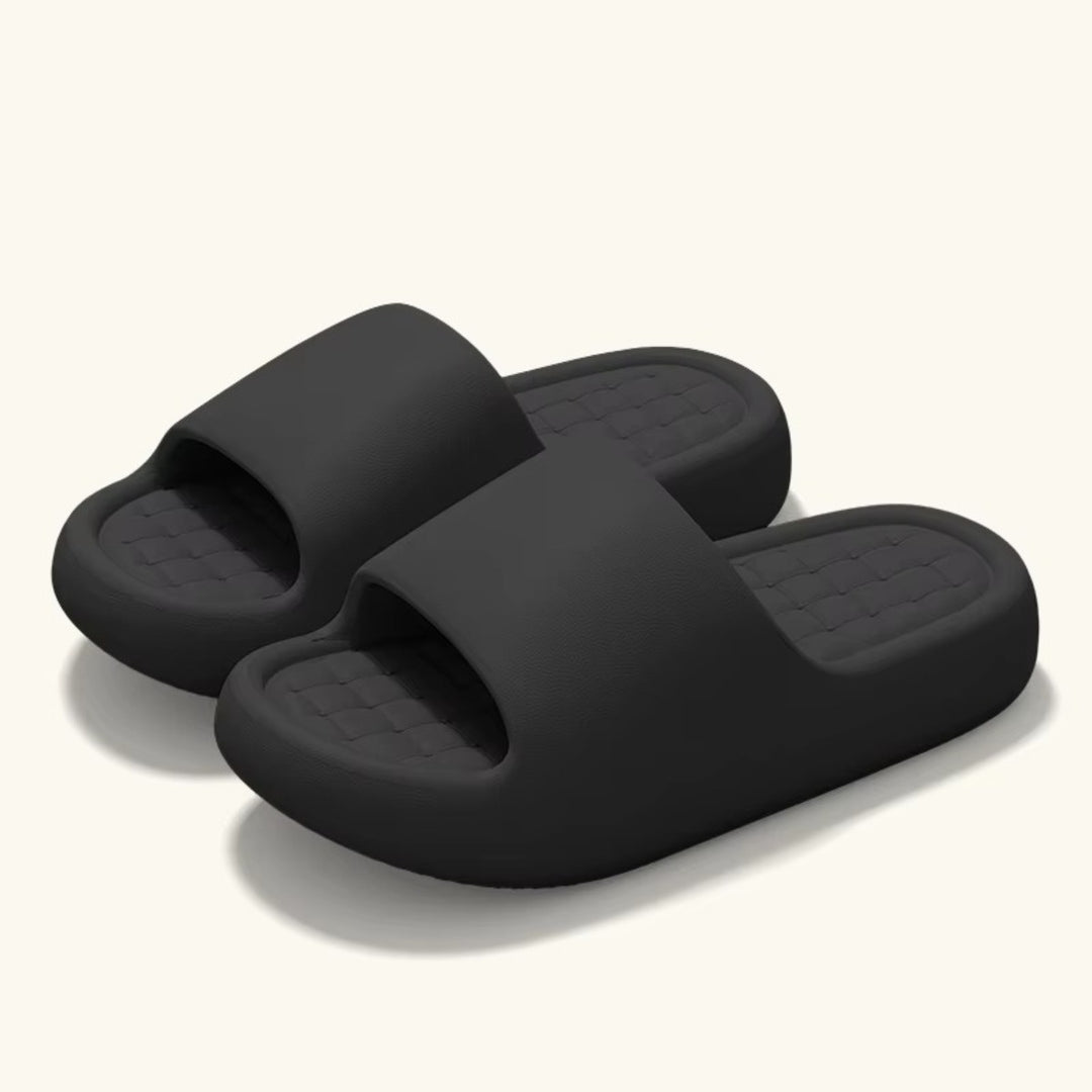 Sandales Confortables Femme – Semelle Coussinée et Ultra Légère Podoways 36 Black