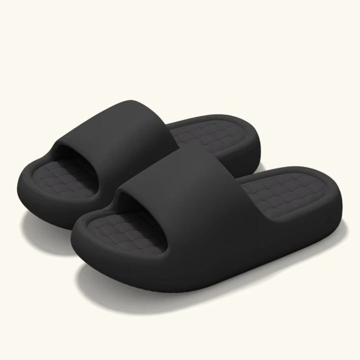 Sandales Confortables Femme – Semelle Coussinée et Ultra Légère Podoways 36 Black