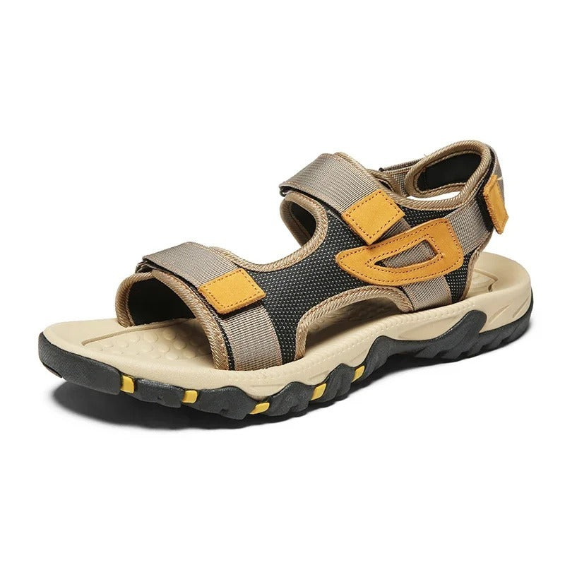 Sandales à scratch pour homme Podoways
