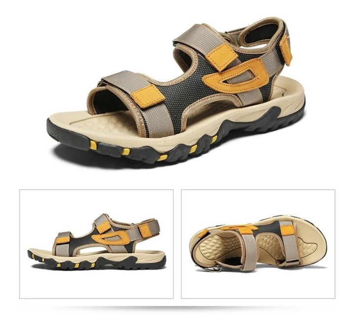 Sandales à scratch pour homme Podoways