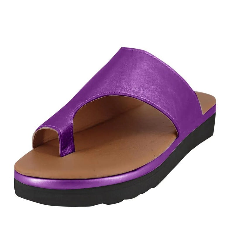 Sandales chics hallux valgus Podoways 34 Purple