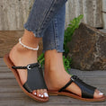 Charger l'image dans la visionneuse de la galerie, Sandales plates camel pour femme Podoways
